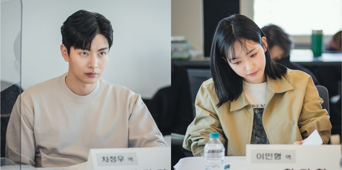 Watch: Lee Min Ki, Han Ji Hyun, And More Immerse Into Their Roles At Script Reading For New Mystery Thriller Drama 