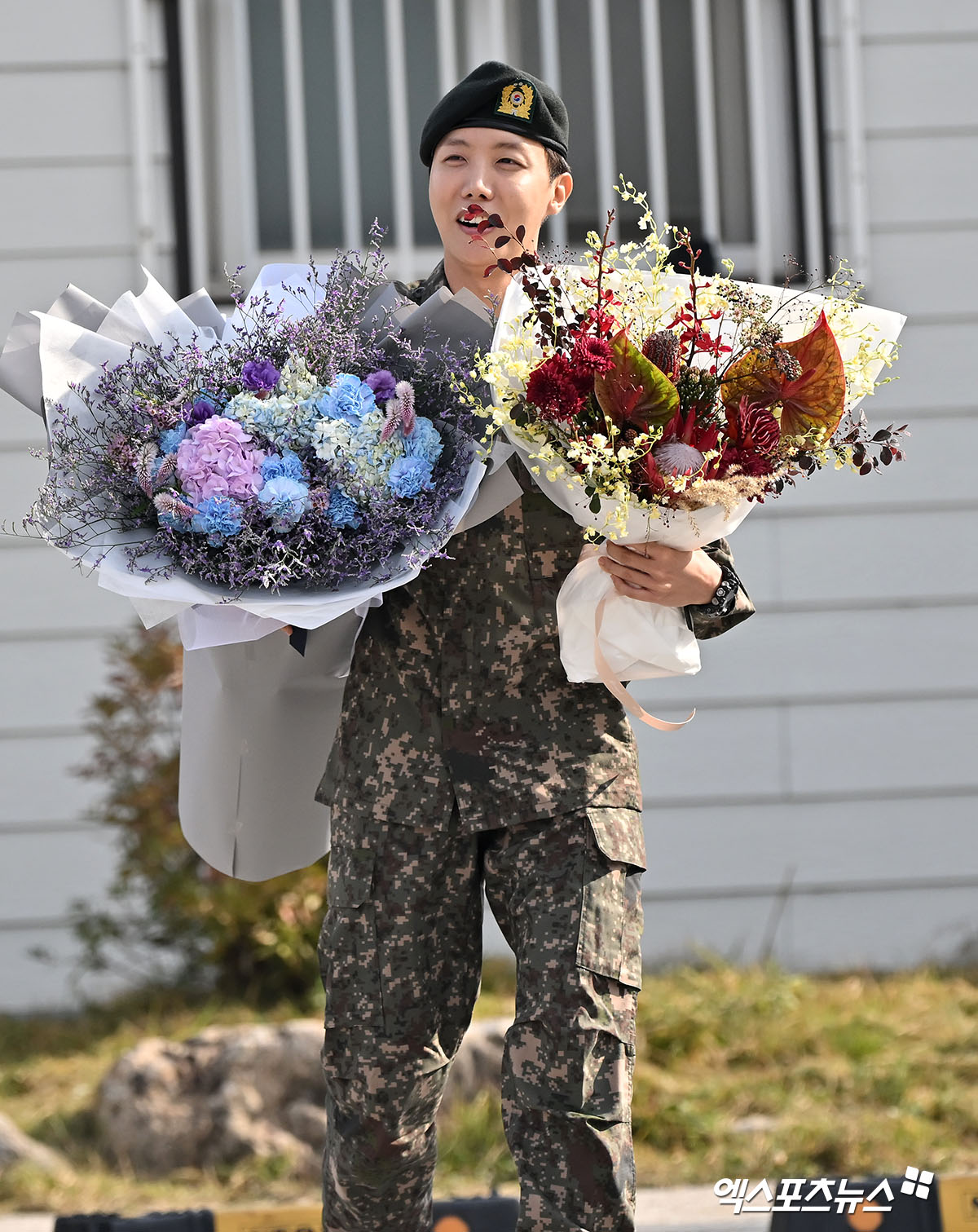 Watch: BTS's j-hope Discharged From The Military With Warm Welcome From Jin