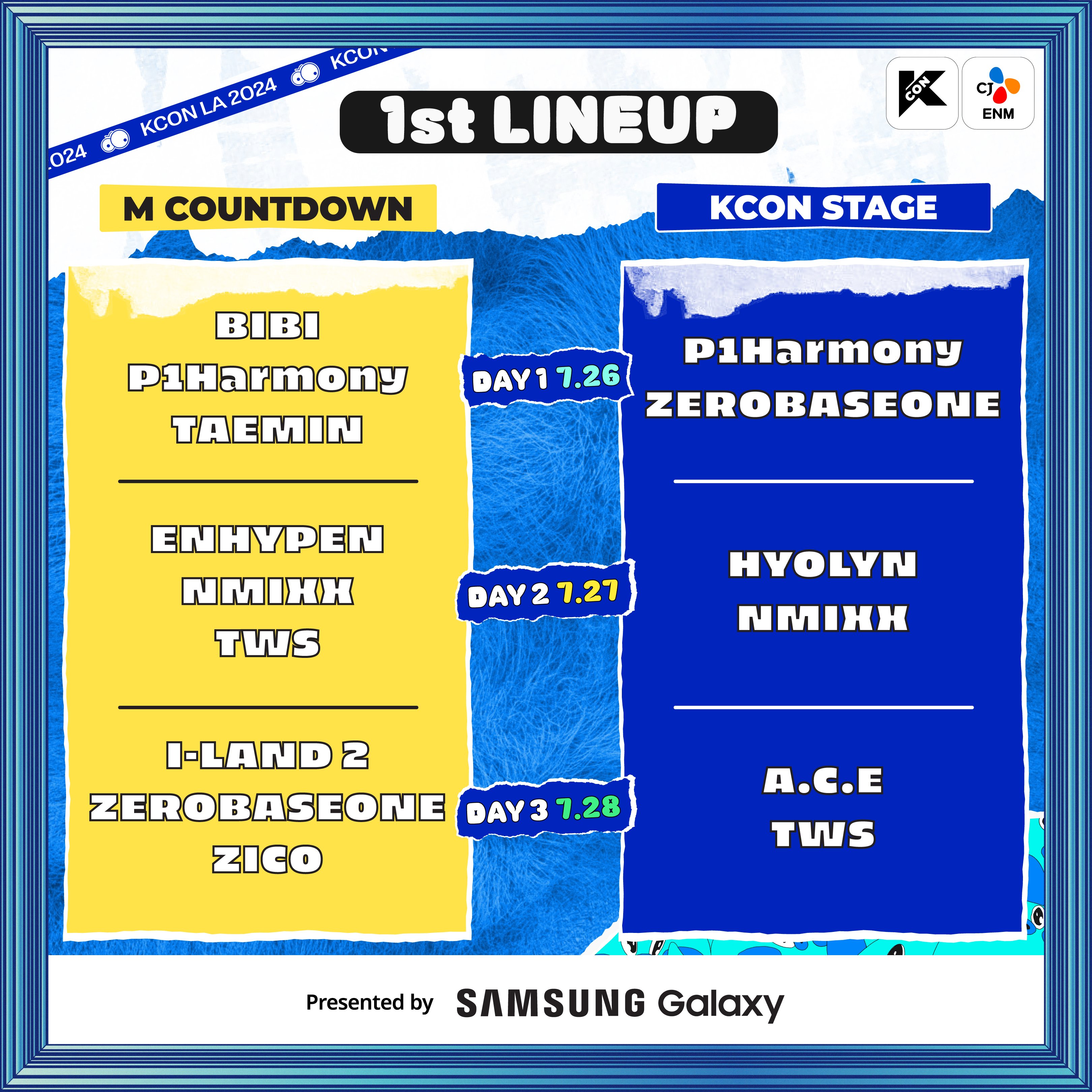 KCON LA 2024 Announces 1st Lineup