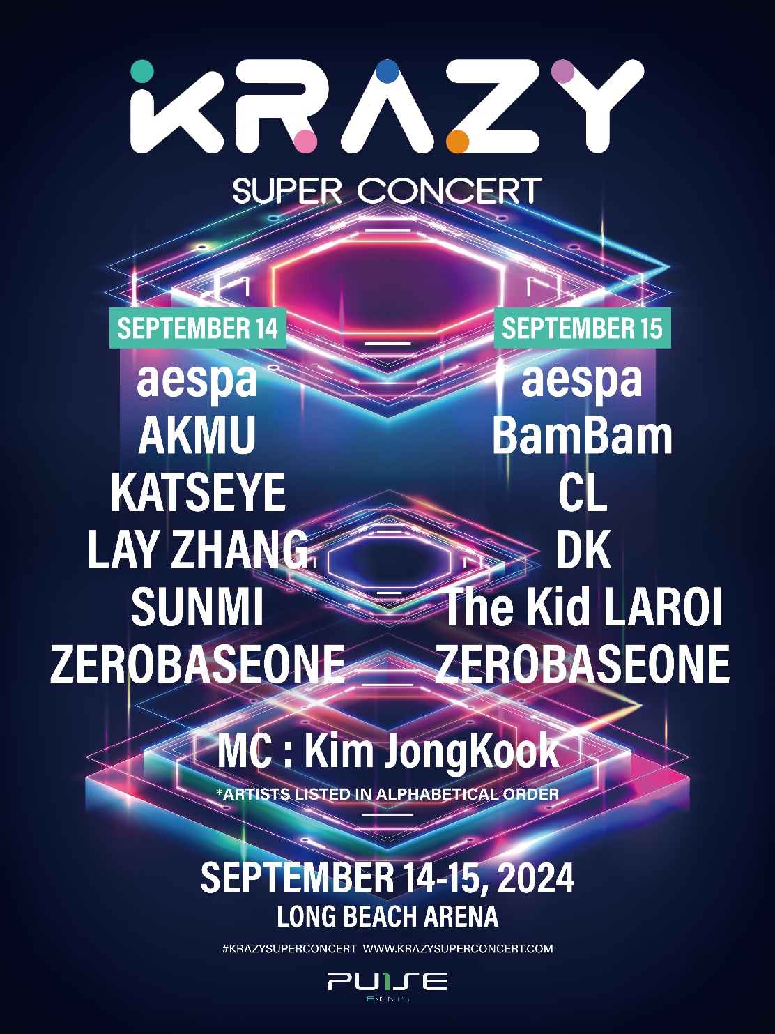 2024 Krazy Super Concert Returns With New Dates And Star-Studded Lineup