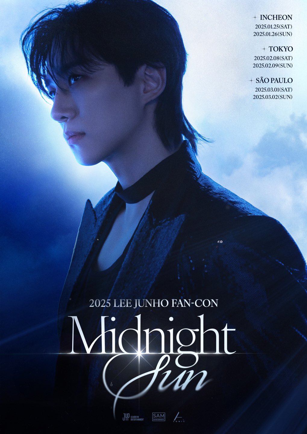 Lee Junho Announces Stops For 2025 Fan Concert Tour “Midnight Sun”