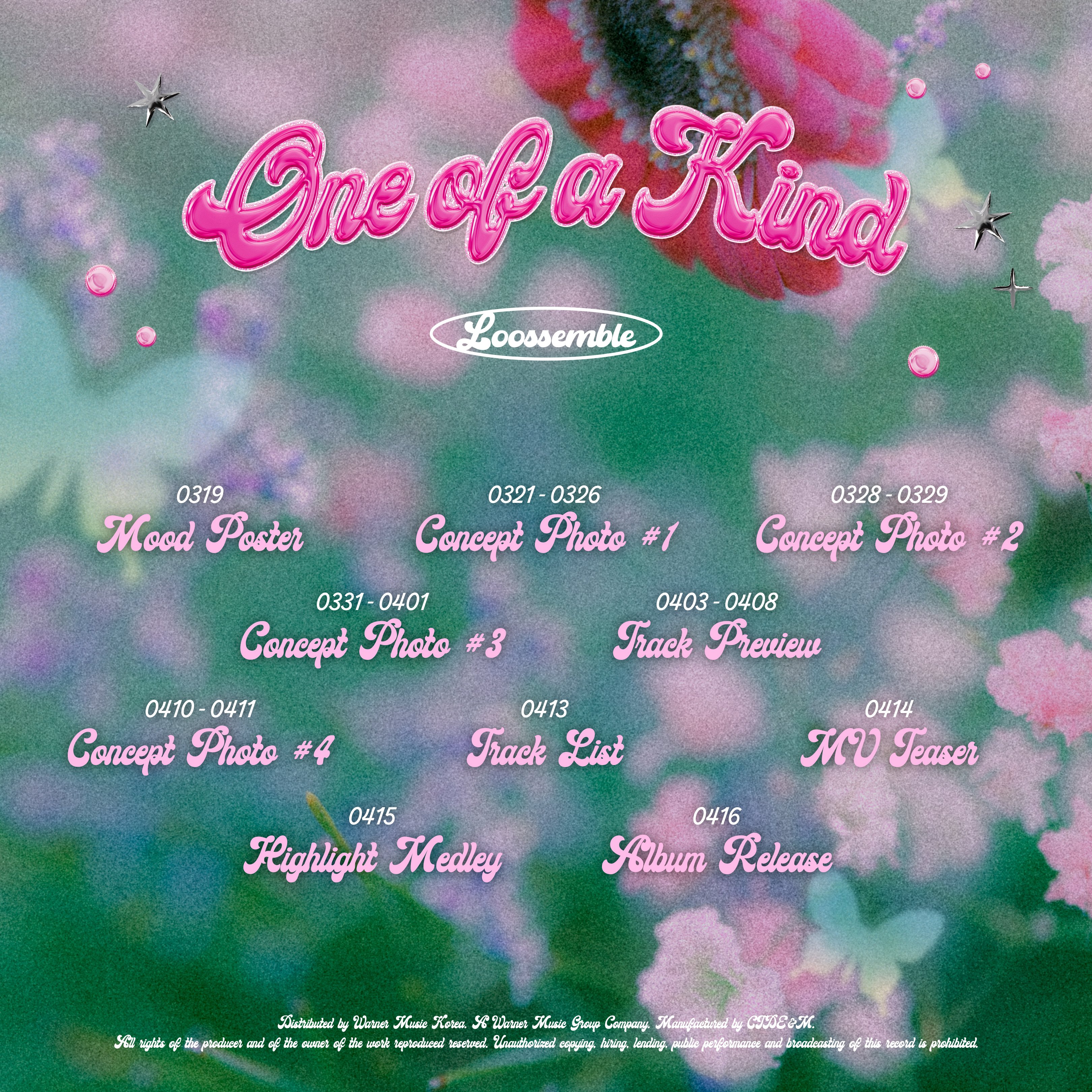 Loossemble Announces April Comeback Date With Schedule For “One Of A Kind”