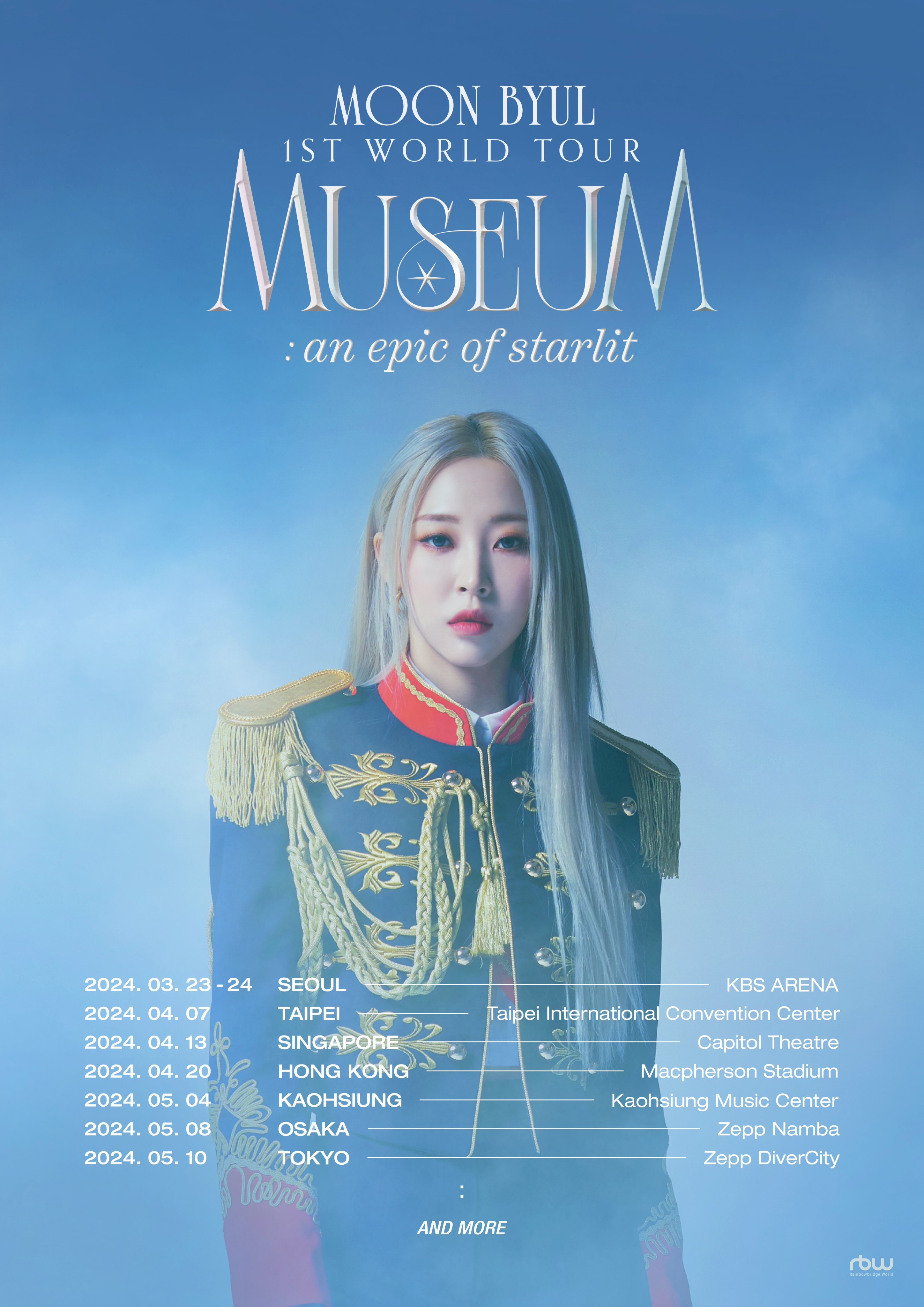 MAMAMOO’s Moonbyul Announces Dates And Cities For 1st World Tour “MUSEUM : An Epic Of Starlit”