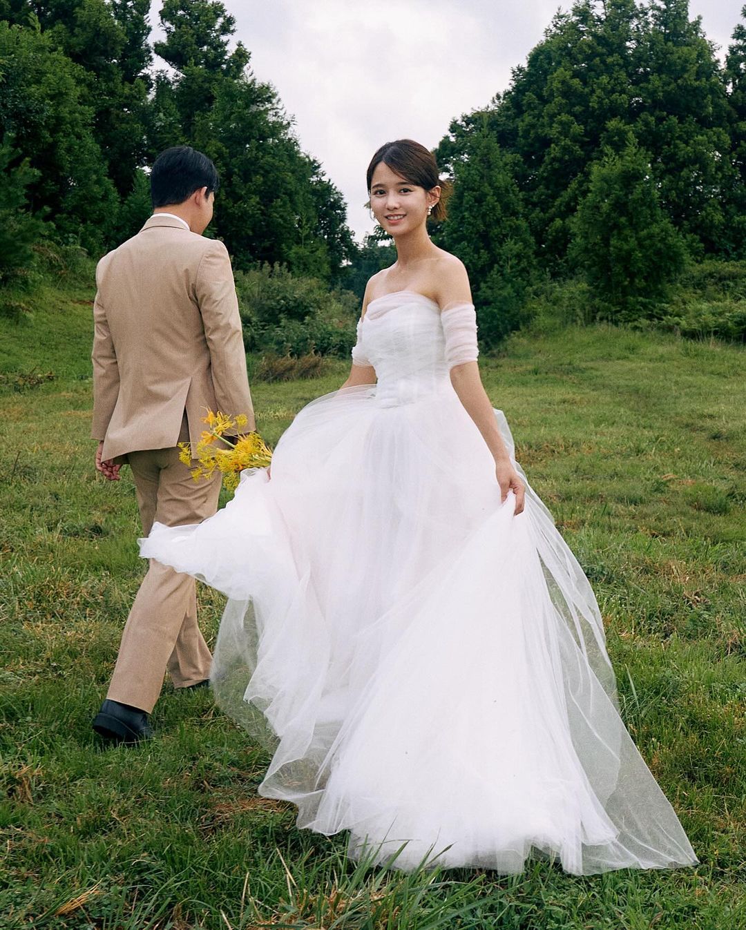 Nam Bo Ra Shares Stunning Wedding Photos