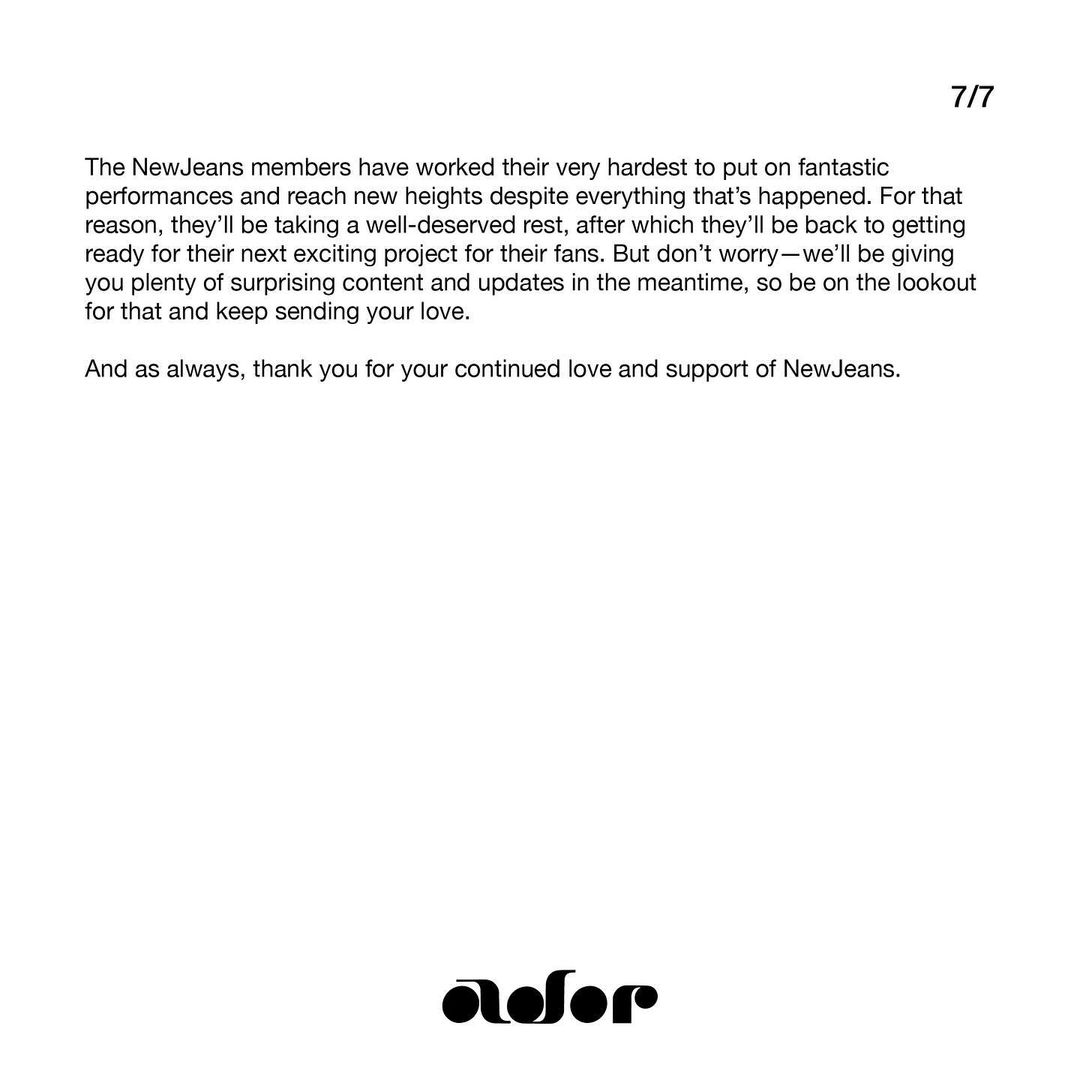 NewJeans' Agency ADOR Releases Statement Addressing 