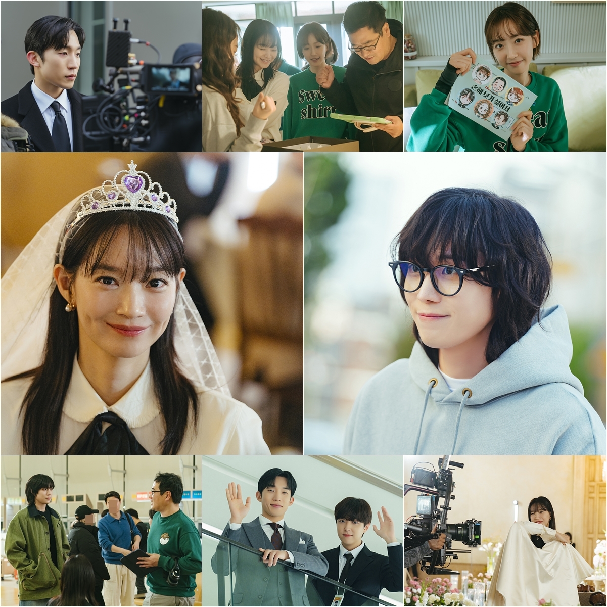 Shin Min Ah, Kim Young Dae, Han Ji Hyun, Lee Sang Yi, And Lee Yoo Jin Are All Smiles On Set Of 