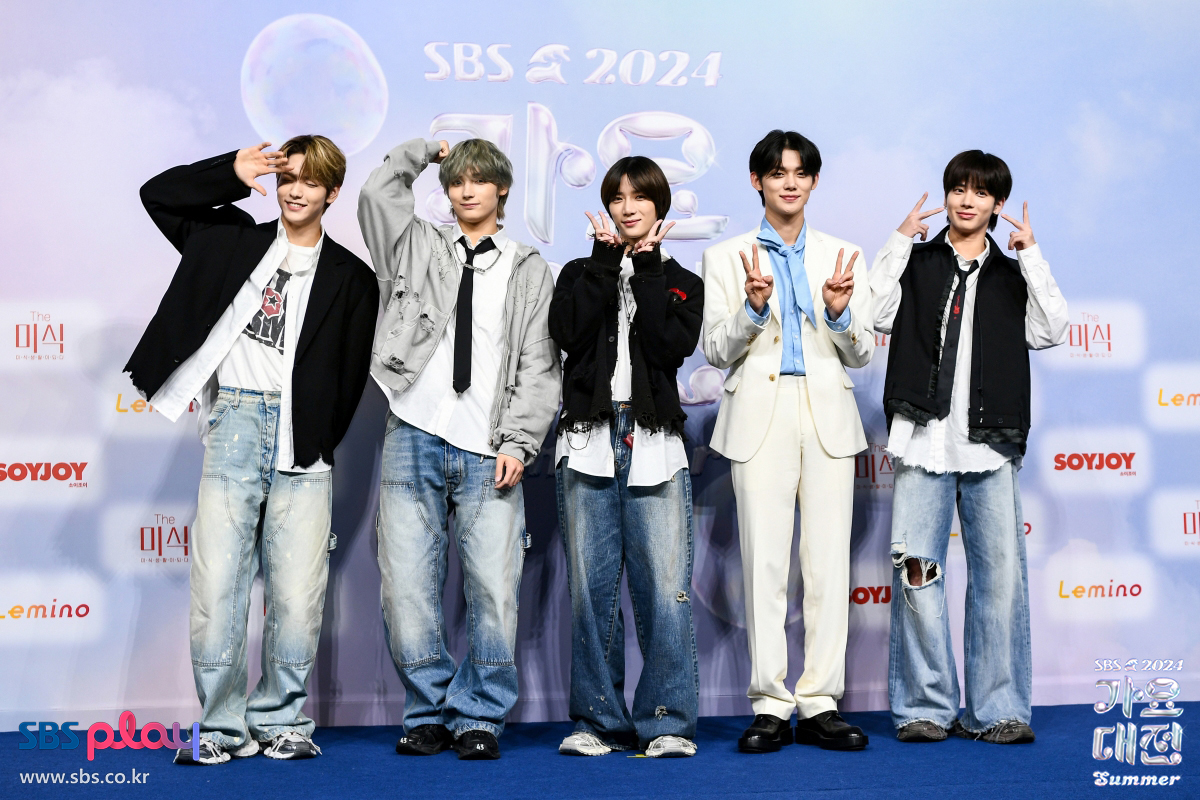 Stars Light Up The Blue Carpet At 2024 SBS Gayo Daejeon Summer