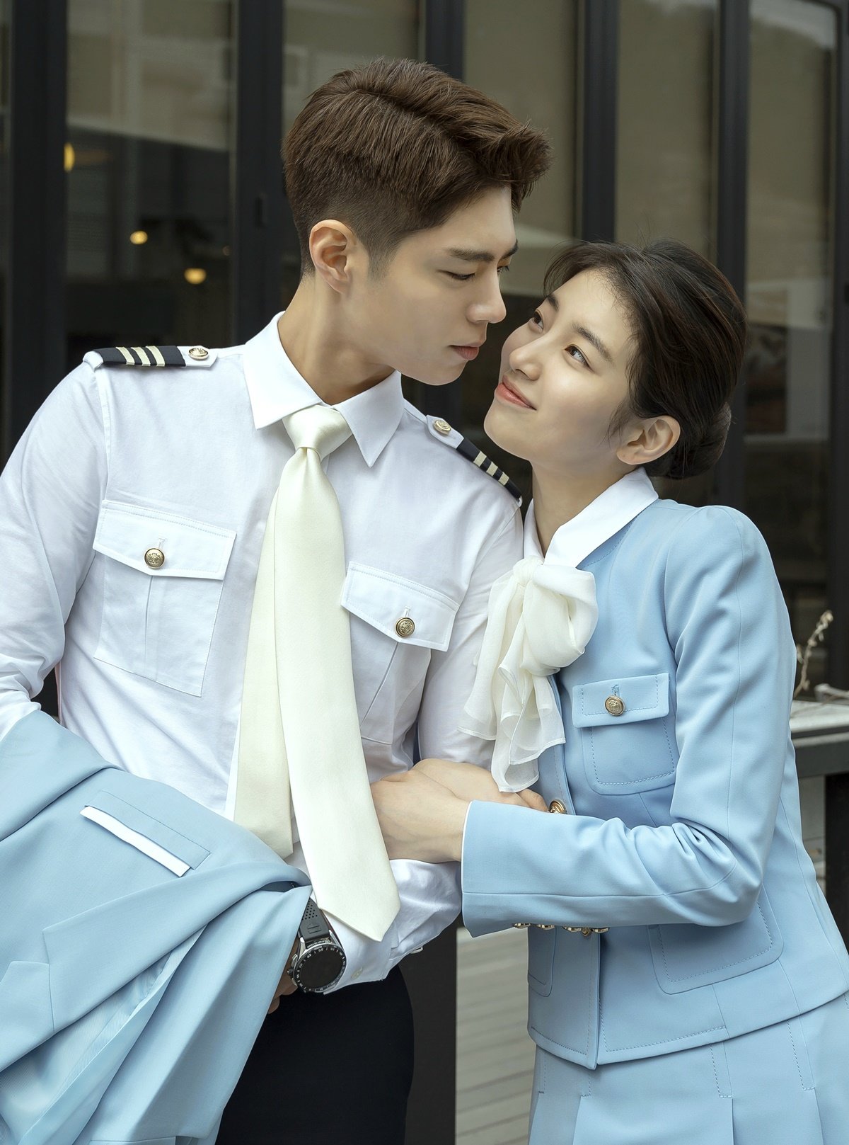 Suzy And Park Bo Gum Are Flight Attendants In Love In New Film 